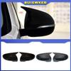 Car Rearview Side Mirror Cover Wing Cap Exterior Door Rear View Case Trim Sticker Carbon Fiber Black For Kia Sorento 2015-