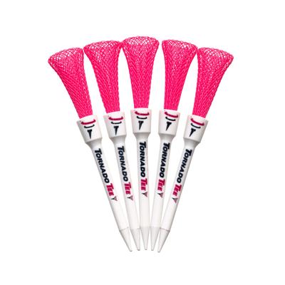 TORNADO TEE Golf Tee Drakon Pink Inches 5 Pieces 3.25 (82mm) TT-325