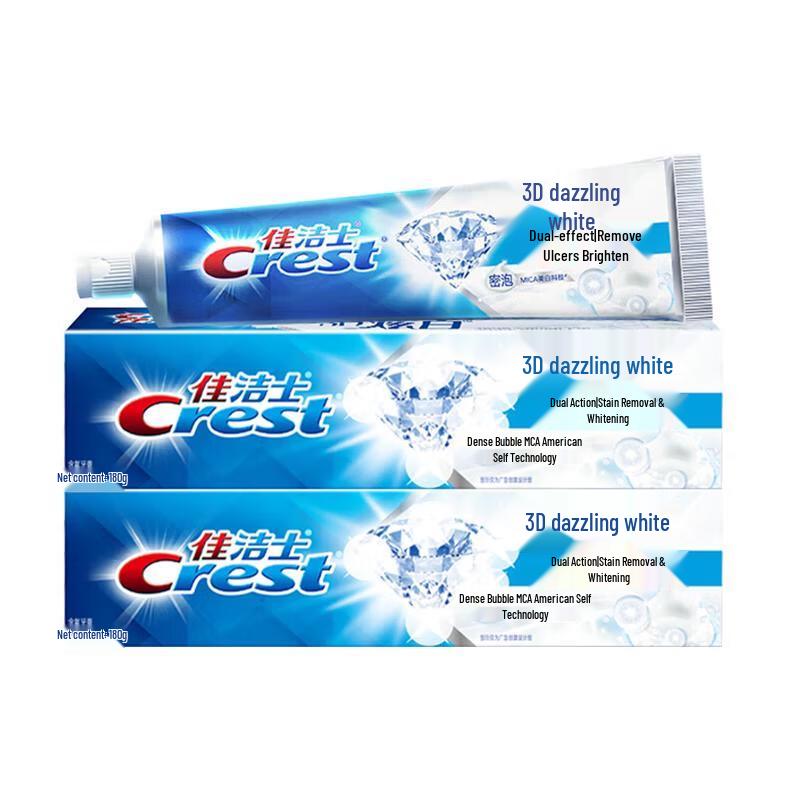 

Crest 3D White Dual Effect Toothpaste