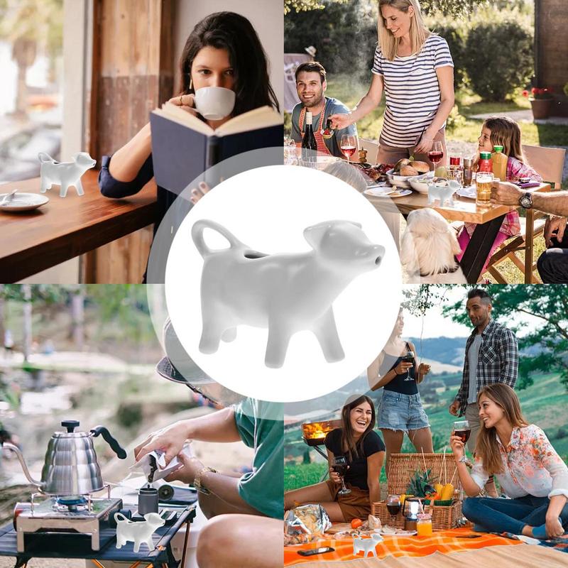 Pitcher Milk Creamer Ceramic Jug Cow Coffee Cup Sauce Gravy Dispenser Pourer Frothing Mini Container Frother Boat Bowl