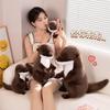Simulation Heiß Lang Riesiger Otter Plüschtier Puppe Kissen Lebensecht Stehend Liegend Otter Plüschtier Heimdekoration Geschenk Für Jungen Und Mädchen