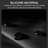 2 Pcs Silicone Stars Honeycomb Drainage Holes Black Standard License Plate Frames 4 Screw Holes Custom Black Matte License Plate Covers Frames 6