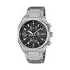 [CASIO] EDIFICE EFS-S660D-1AJF Herren-Solar-Chronograph, 10 ATM, Schwarzes Zifferblatt, Edelstahl