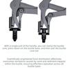For Interior Door Panel Trim Universal Car Clip Removal Pliers Plastic Fastener Remover Bumper Repair Hand Tool Car Clamp