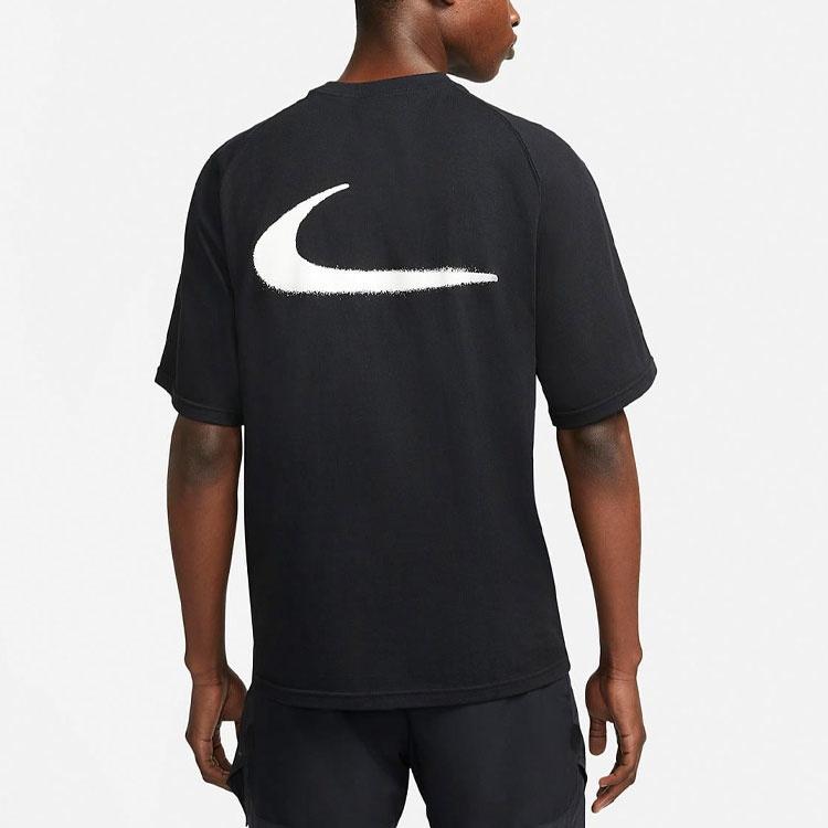 Nike x Off-White Spray Dot Tshirt 'Black' Men's CU2477-010