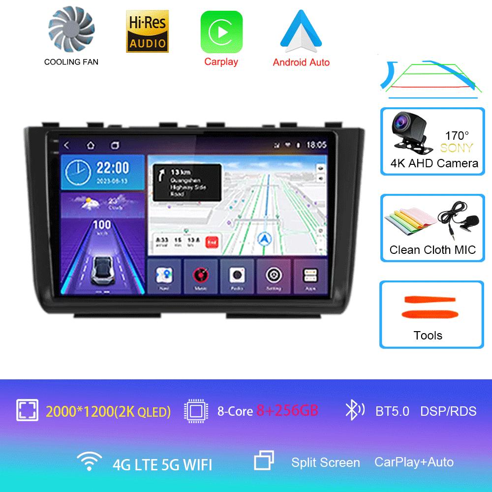 Car Radio Android 14 Carplay For Hyundai Creta 2 IX25 2020 2021 Multimedia Video Player Navigation GPS Stereo Head Unit No 2din