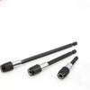 3Pcs Hexagonal Quick Release Self Locking Extension Rod Electric Drill Driver Quick Transfer Rod Screwdriver Extension Rod Tool