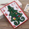 1 Pcs Christmas Decorations Creative Wooden Christmas Tree Ornament Home Desktop Party Decor Xmas New Year Kids Gifts