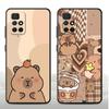 Süße Capybara Handyhülle für Xiaomi Redmi 13C A5 9 A1 A2 Plus A4 10 K40 K80 Pro 12C 14C A3