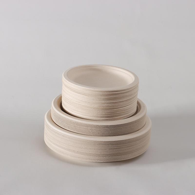 Disposable Thickened Paper Dinner Plates