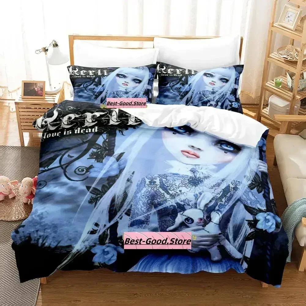Popular Kerli Bedding Set Single Twin Printed Bed Set With Pillowcase Bed Duvet Cover Soft Single Double Queen Super King Size