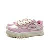 Li Ning 001 BTC 3 Slip Resistant Height Increasing Low top Skateboard Shoes Women's Pink White AGCV280-1