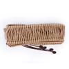 Decorazione Handpan Fatta a Mano Corda di Rattan Intrecciata Tamburo a Lingua d'Acciaio Corde Intrecciate