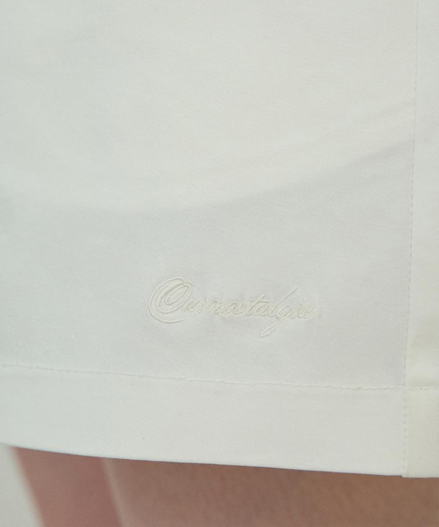 Aueonoseuteljia Classic Banding Half Pants_Ivory(O25-Pt04)