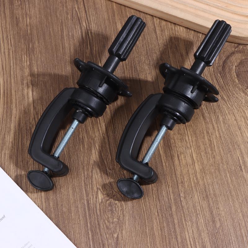 1/2/5Pcs Adjustable Plastic Mini Wig Head Stand Table Clamp Hair Accessory Tool Training Mannequin Holder For Wig Making
