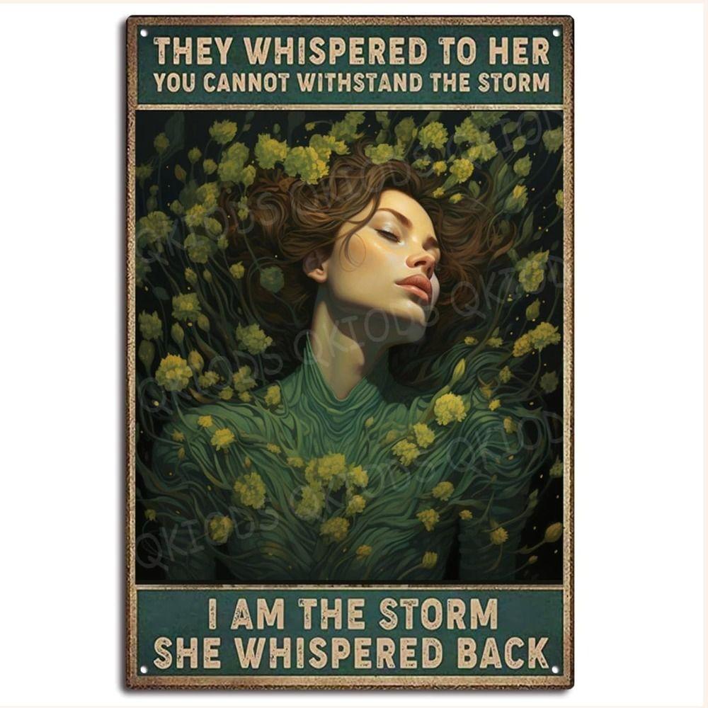 Vintage Antique Style Logo Metal Tin Sign Retro Wall Poster