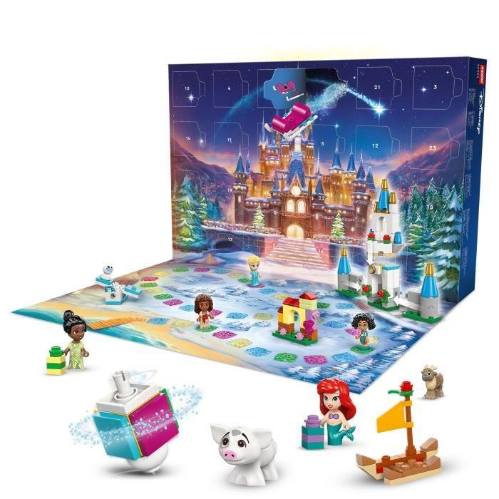 Lego® disney princess 43253 calendrier de l'avent 2024 - cadeau noël pour les enfants