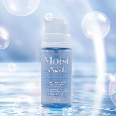 Cure Rest Moisturizing Glowing Bubble Mask 95Ml
