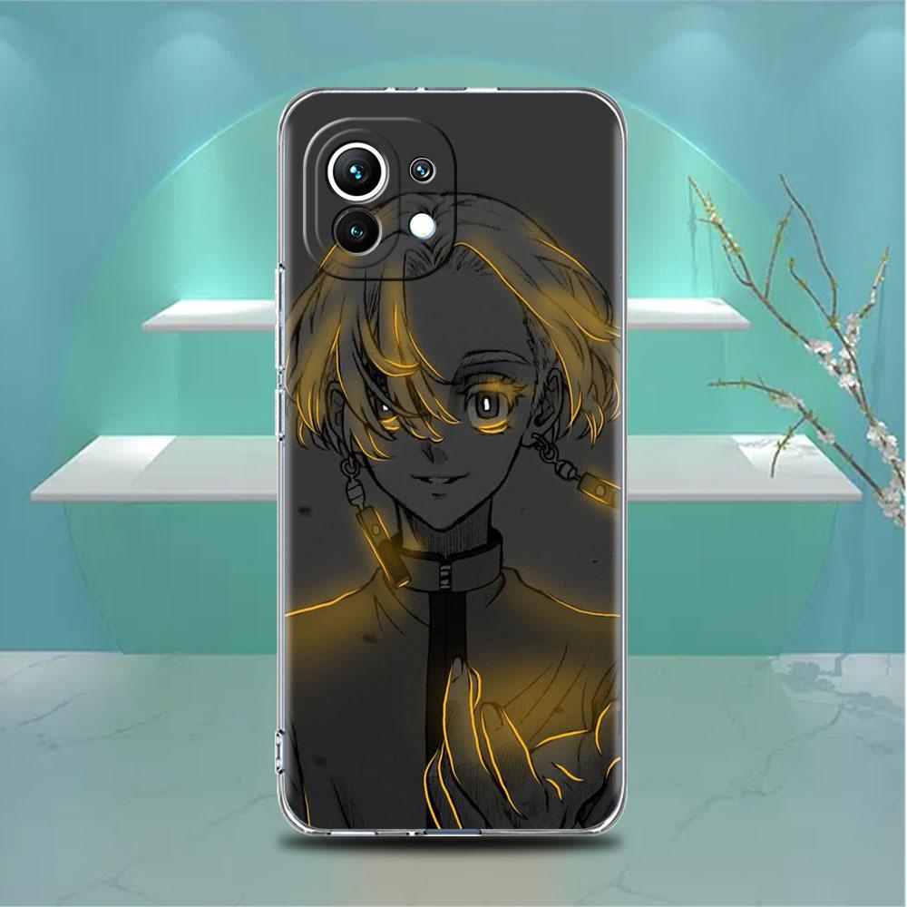 Custodia Trasparente Anime Tokyo Revengers Per Xiaomi Mi Poco X3 NFC M3 Pro F3 F1 11 Lite 12 Note 10 11T 9T Cover per Telefono Trasparente