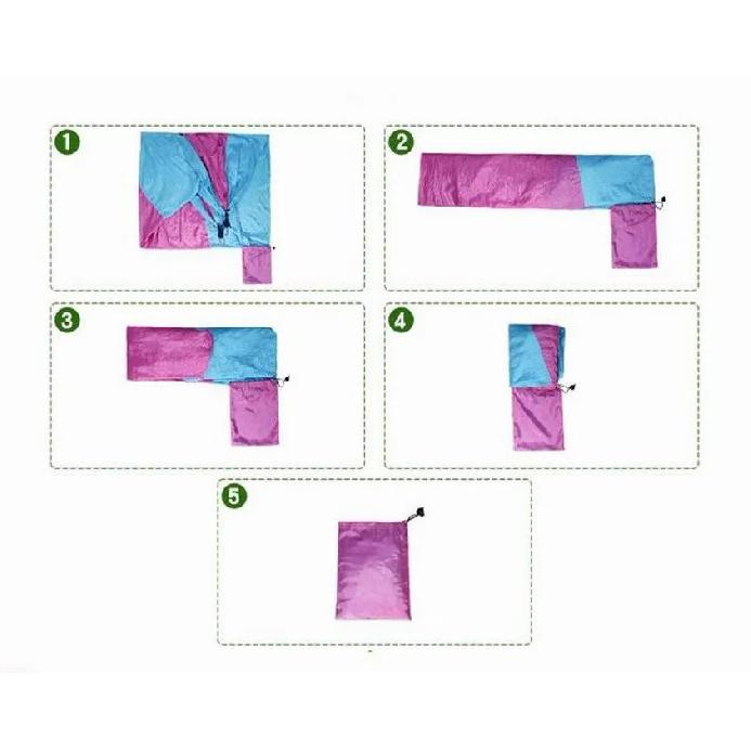 Hammock Parachute Double Lightweight Nylon Hammock Adult Camping Outdoor Travel Hammocks Survival Garden Swing Hunting