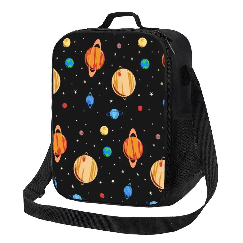 Into The Galaxy Insulated Lunch Tote Bag for Women Resuable Thermal Cooler Food Bento Box School