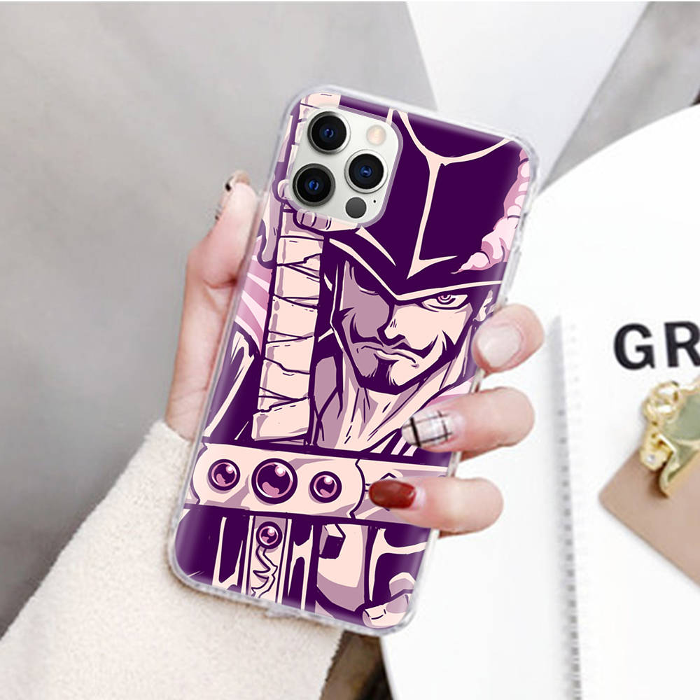 JW59 One Piece Anime Transparent Case for Samsung A04 A14 A23 M33 M53 Realme 10 9 C35 C55 VIVO Y02 X80 Infinix Hot 30 Note 11 Tecno Spark 8P Pro