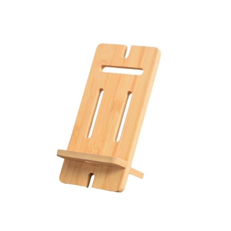 Wooden Desktop Phone Holder Desktop Lazy Mobile Phone Stand Tablet Stand Universal Multi-Functional Wooden Stand