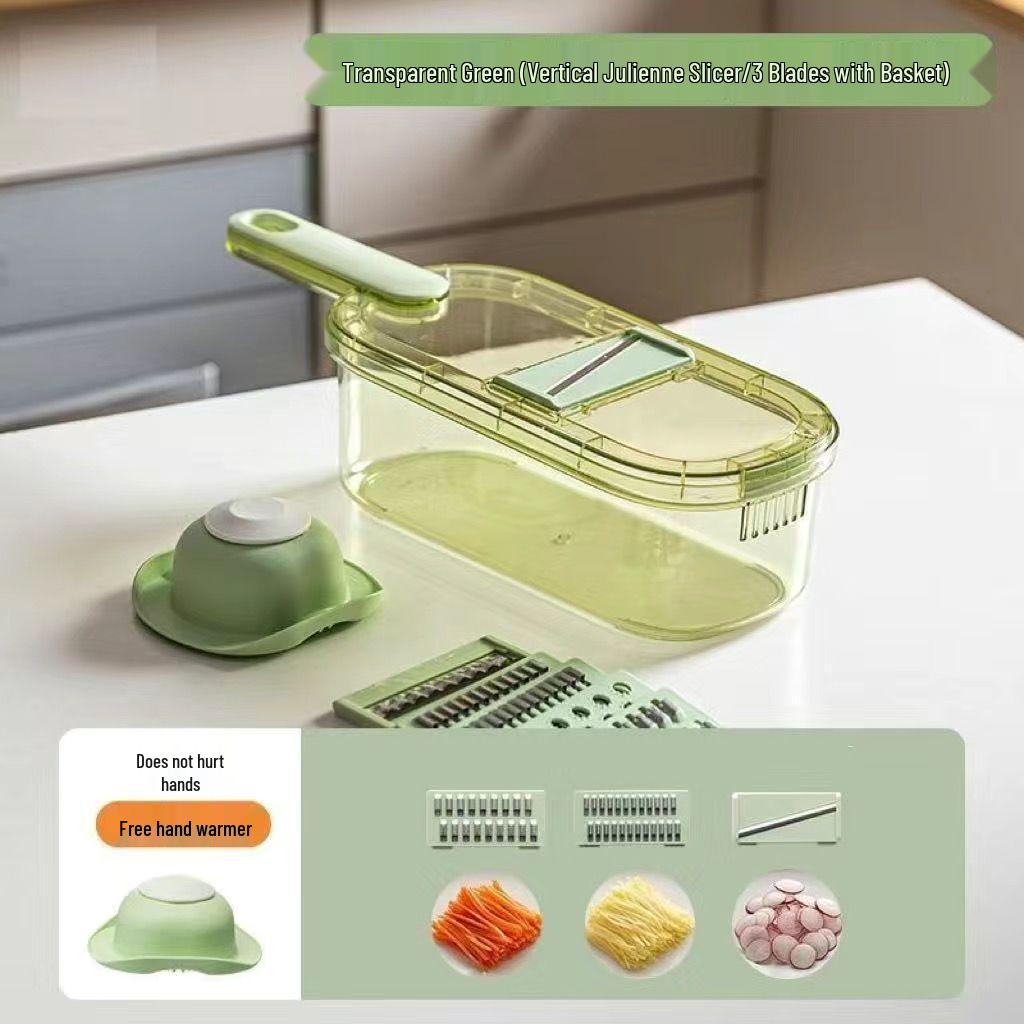 Multifunctional Kitchen Grater & Slicer: Vegetable & Potato Shredder