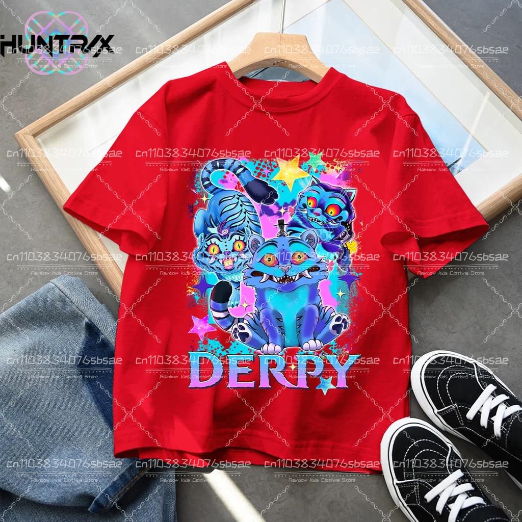 Fashion Casual Kids T-shirt KPop Demon Hunters Cool Girls Tee Top Funny Tshirt Print Kids Tees