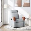 VidaXL Recliner Light Grey Fabric, Armchair, TV Recliner, Stroller, Recliner for People 4104809