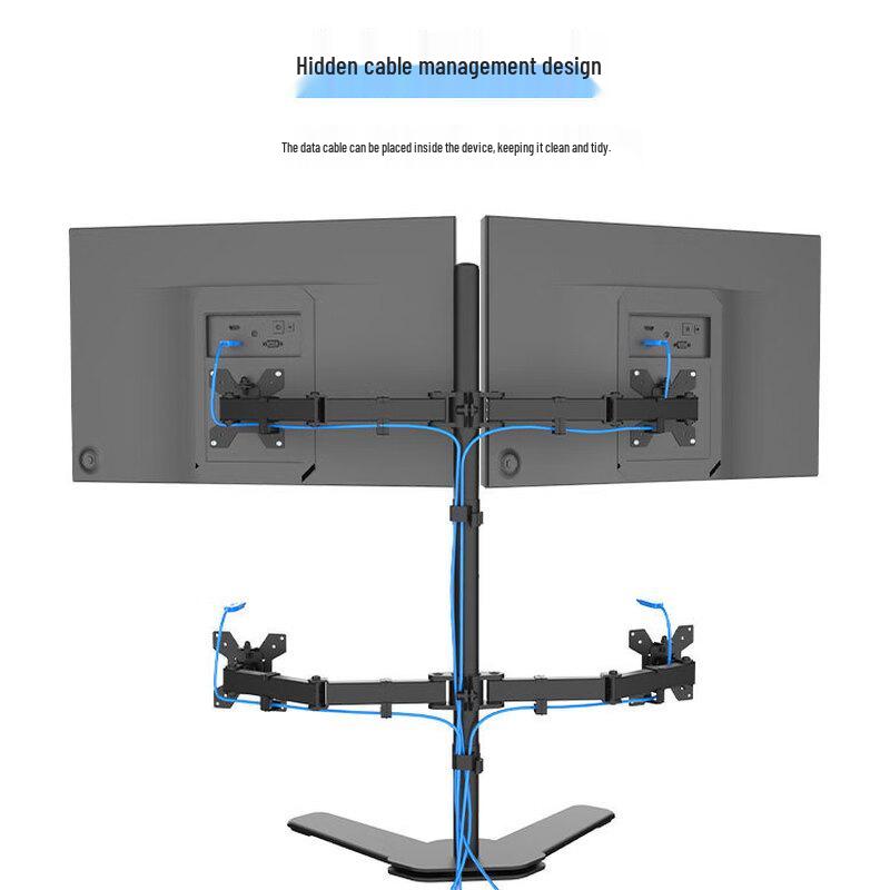 OLOEY Quad Monitor Desktop Stand