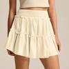 Women's Smocked Floral Maxi Skirts Summer Tube Dresses  Long A Line Pleated Beach Skirt
