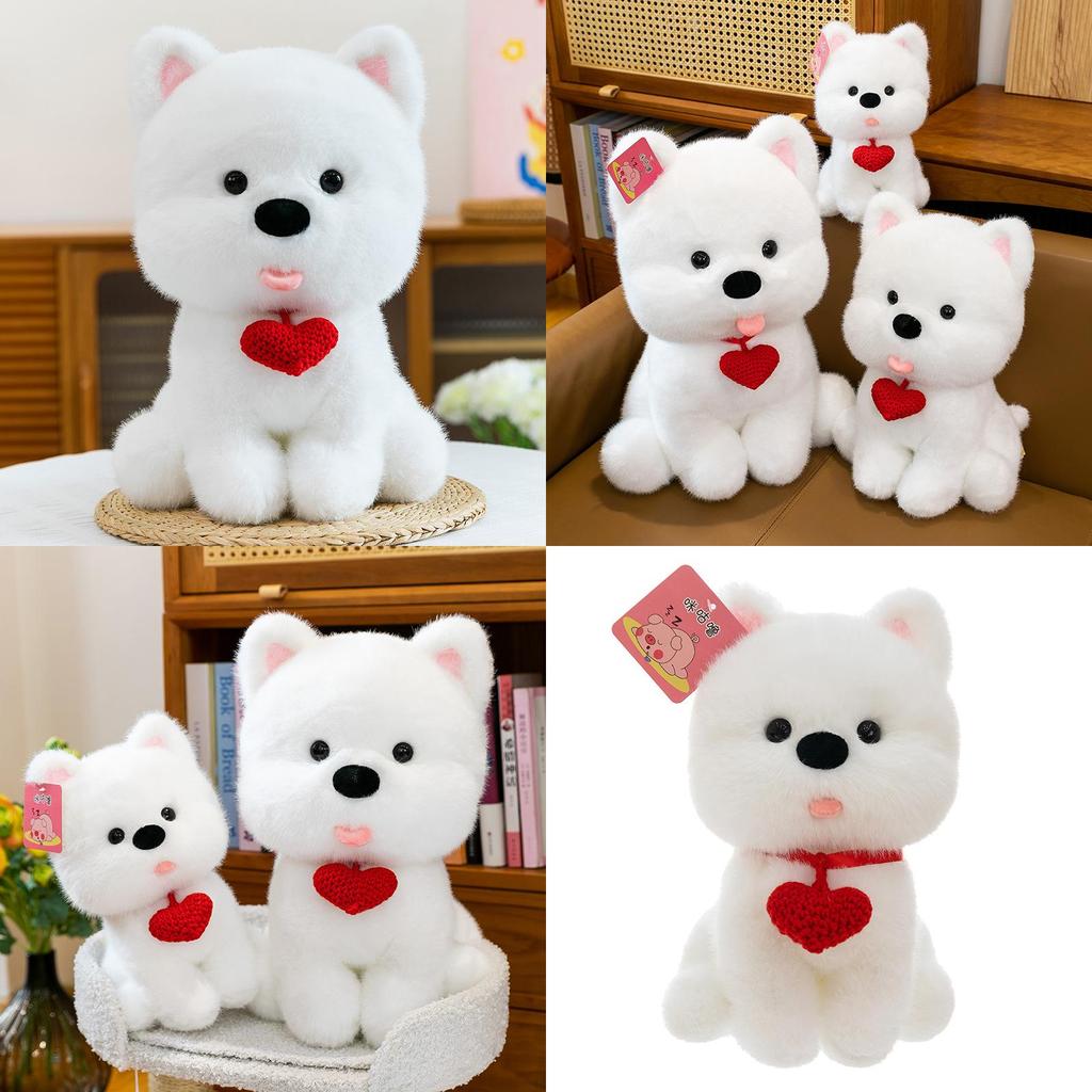 West Highland White Terrier Plush Toy Pp Cotton Filling Children Playroom Decor