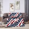 American Flag Blankets Quality Warm  Throw Blanket Spring Airplane Travel Couch Chair Street Trend Bedspread