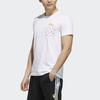 adidas neo x POKMON Crossover Series Pikachu Printing Pocket Short Sleeve White Men's FM0326
