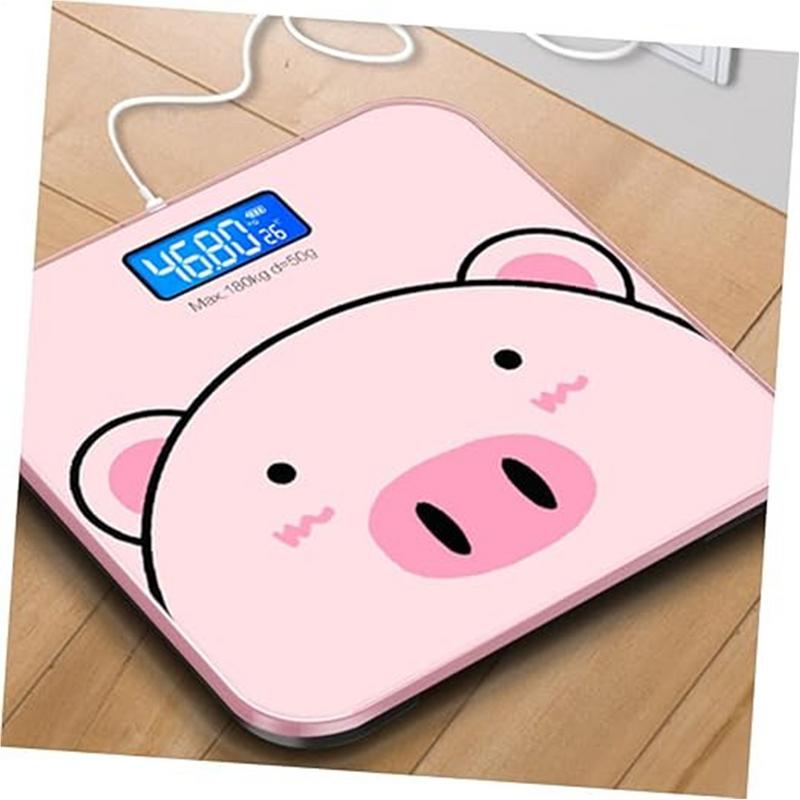 Weight Scales For Body Weight Digital Weight Scale Accurate Smart Bathroom Scale USB Charging Automatic Weighing Scale Cartoon