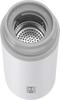 Zwilling Bottle 420ml Tea Water Stainless Keeps Drinks Cold or Japanese ZWILLING THERMO "Strainer White" (Strainer, Infuser, Mug, Bottle, Bottle,