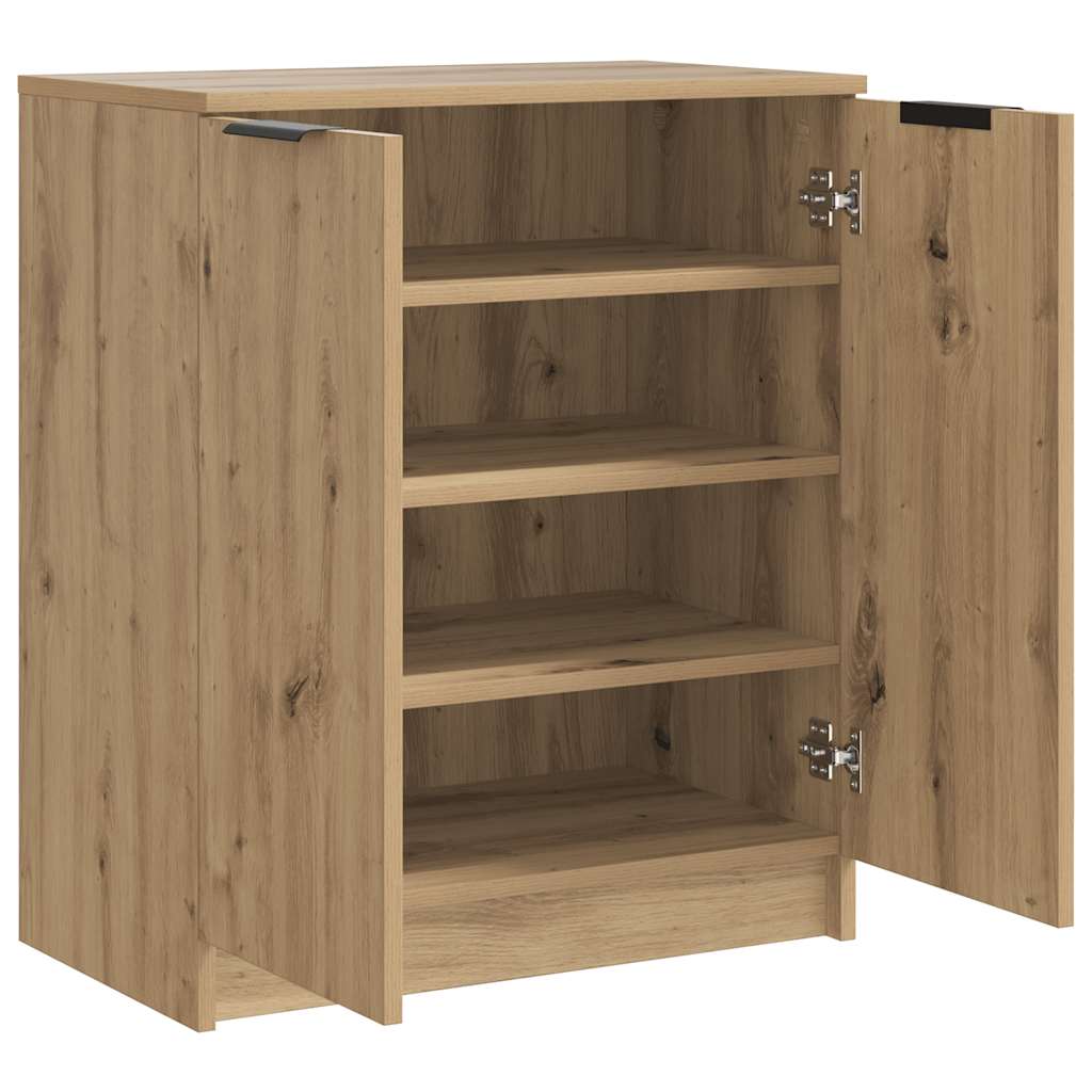 Shoe Cabinet Artisan Oak 59 x 35 x 70 cm Particleboard