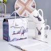 JIN MING LI Ceramic Deer Theme Coffee Mug Gift Set with Spoons