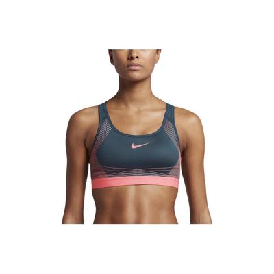 Logo Print Line Design Sports Bra Women Underwear Blue 832069-464