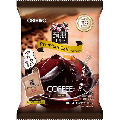 Orihiro Plundry Purun Konnyaku Premium Kaffee-Geschmack 20g X 10 Stück Andere (Schlösser, Zungenreiniger usw. prüfen.) Gelee Sonstiges (Schlösser, Zunge prüfen