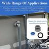 Pool Hose Adapter Conversion Kit 4560 for Intex Pools Connecting 40mm Hose To 1 1/2 Inch Inlet and Outlet for Pool Filtration