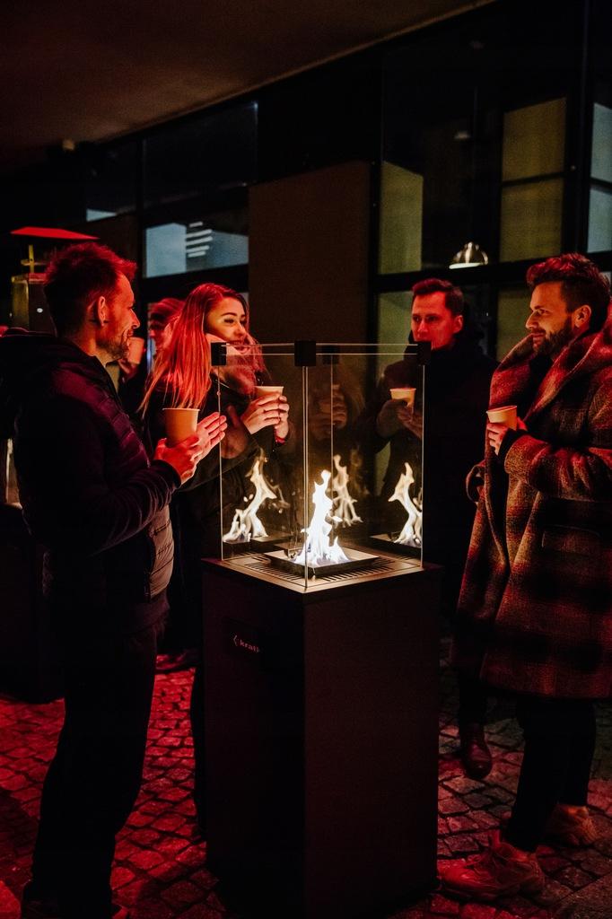 PATIO MINI Heater Set with a Cover