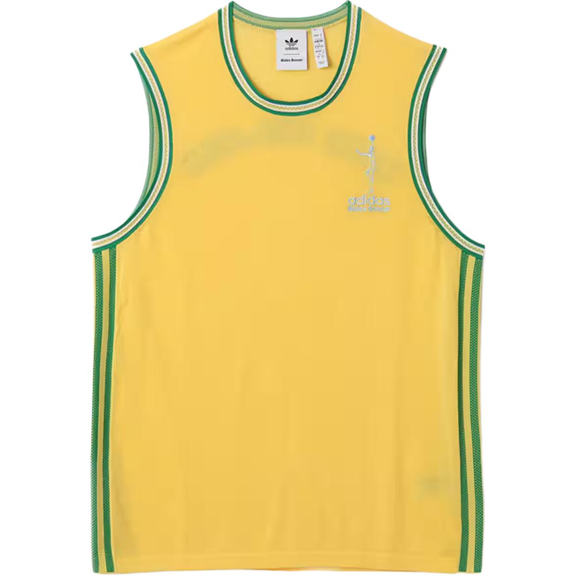 

Adidas Originals Wales Bonner Abdul-Jabbar Letter Round Neck Striped Comfortable Vest Unisex Vests JY6077 M