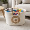 Portable Cotton Rope Storage Basket Cute Clutter Tidy Bin Toy Snack Organizer  Nursery
