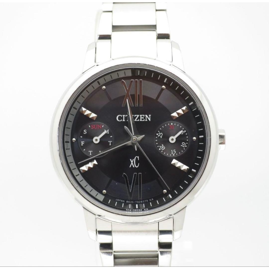 CITIZEN XC Watch Black Solar Date Day of the Week