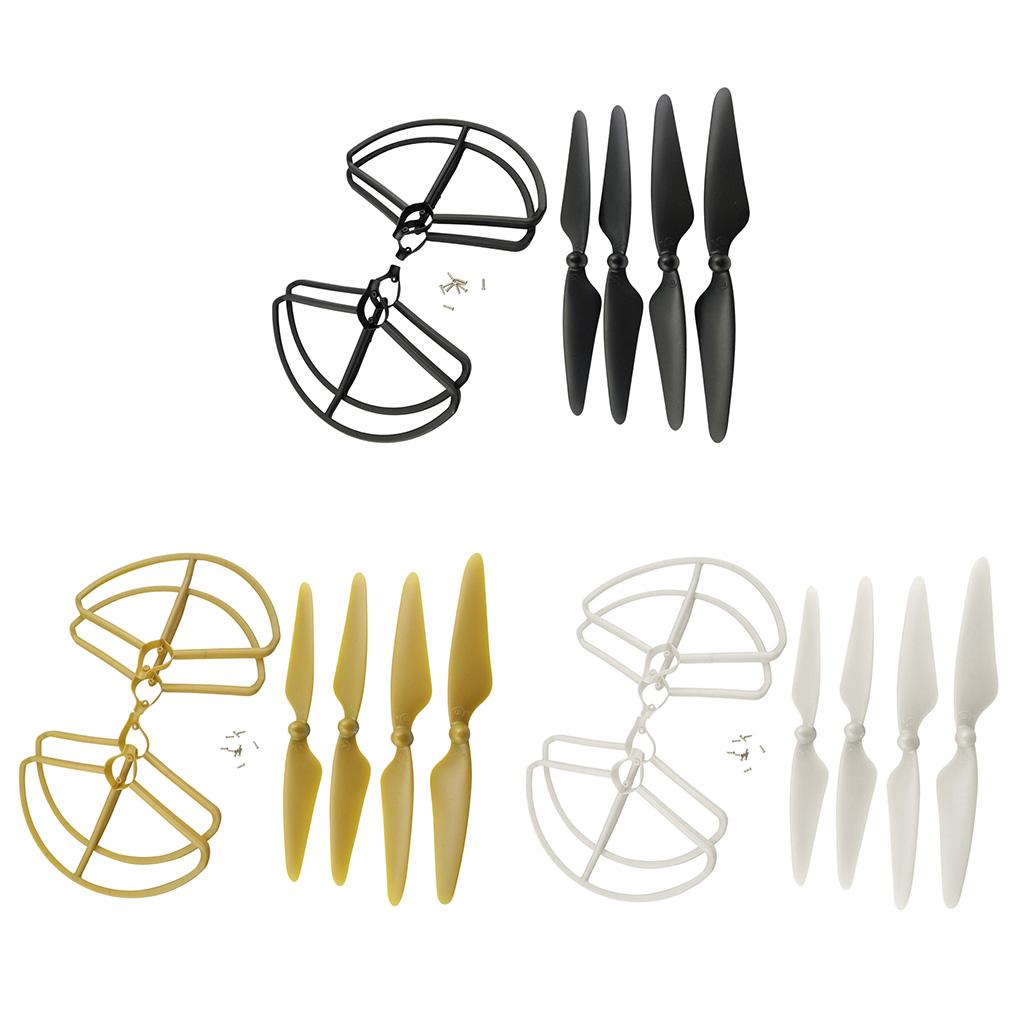 Propeller Protect Frame Plastic CW CCW Propellers Blade Guard Ring RC Plane Accessories for Hubsan H501S
