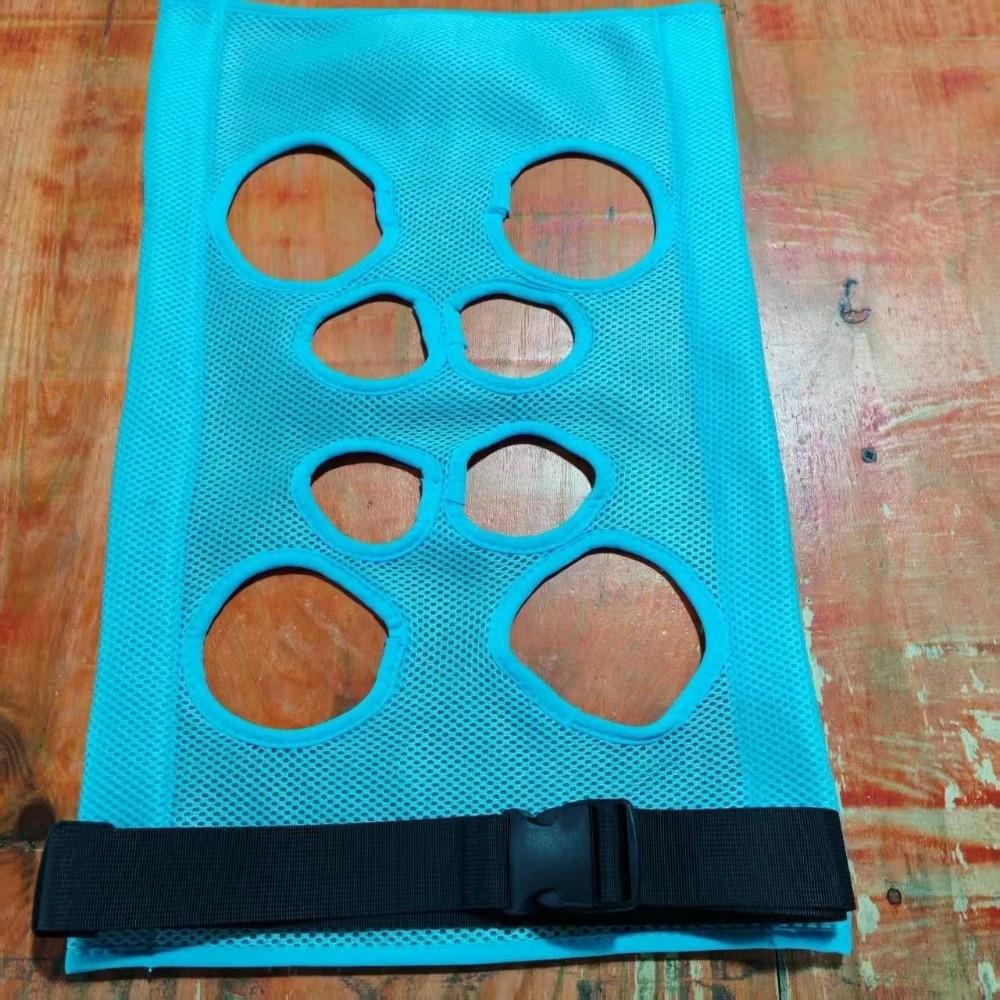 Breathable Pet Grooming Hammock Sling Cloth Multi-hole Adjustable Strap Hammock Table Replace Mesh Cloth Tear-resistant