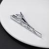 Gentlemen Tie Clip Wedding Party Blouses Jewelry Diamond Crystal Tie Bar Clip