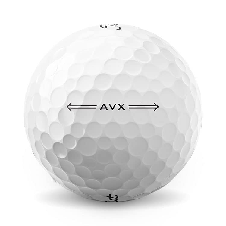 TITLEIST 2022 AVX White Golf Balls, 1 Dozen (12 Balls), Authentic Japanese Product, T9013S-J